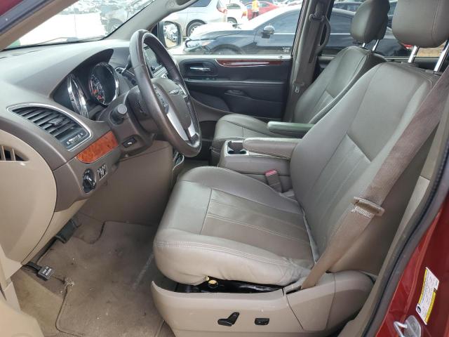 2C4RC1CG1DR809502 - 2013 CHRYSLER TOWN & COU TOURING L RED photo 7