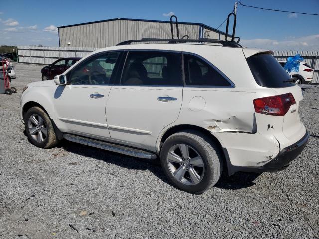 2HNYD2H37CH522832 - 2012 ACURA MDX TECHNOLOGY WHITE photo 2