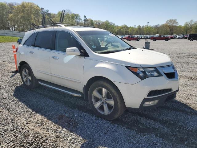 2HNYD2H37CH522832 - 2012 ACURA MDX TECHNOLOGY WHITE photo 4