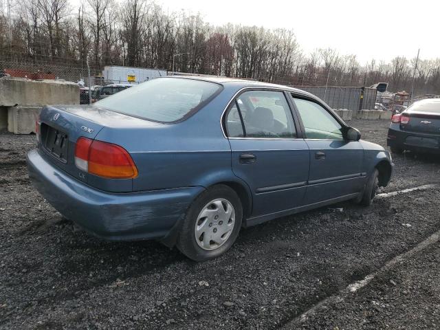 JHMEJ6671VS037336 - 1997 HONDA CIVIC LX BLUE photo 3