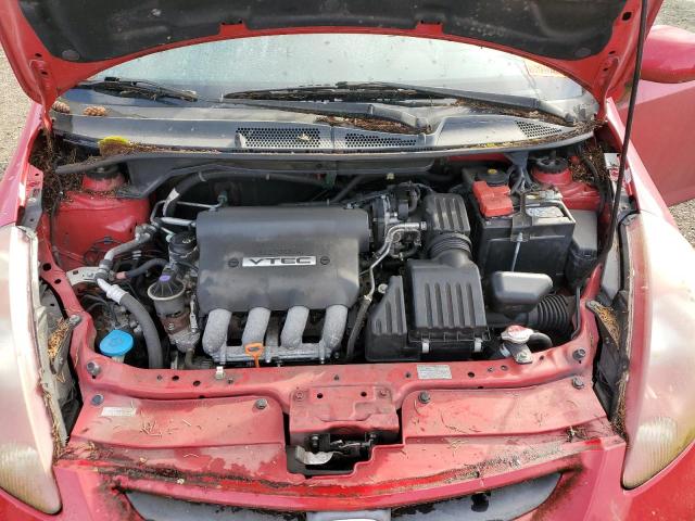 JHMGD38667S033756 - 2007 HONDA FIT S 红色 照片 12