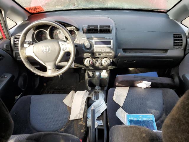 JHMGD38667S033756 - 2007 HONDA FIT S 红色 照片 8