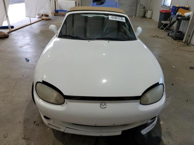 JM1NB353XY0145305 - 2000 MAZDA MX-5 MIATA BASE WHITE photo 5