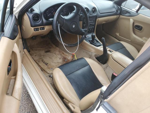 JM1NB353XY0145305 - 2000 MAZDA MX-5 MIATA BASE WHITE photo 8