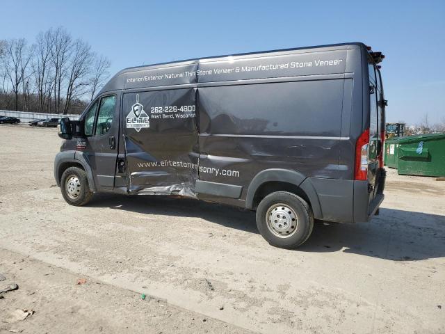 3C6TRVDG6HE503534 - 2017 RAM PROMASTER 2500 HIGH أسود صورة 2