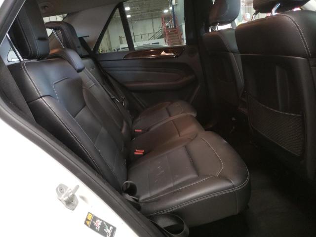 4JGDA5HB0FA534244 - 2015 MERCEDES-BENZ ML 350 4MATIC WHITE photo 10