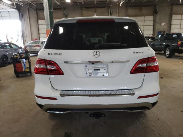 4JGDA5HB0FA534244 - 2015 MERCEDES-BENZ ML 350 4MATIC WHITE photo 6