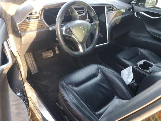 5YJSA1E2XGF126609 - 2016 TESLA MODEL S BLACK photo 8