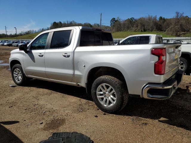 3GCUYDED2MG183495 - 2021 CHEVROLET SILVERADO K1500 LT SILVER photo 2