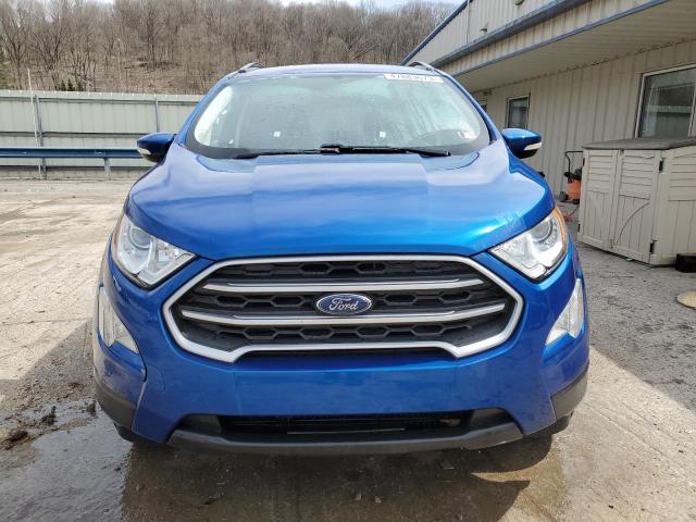 MAJ6P1UL1JC215960 - 2018 FORD ECOSPORT SE Bleu photo 5