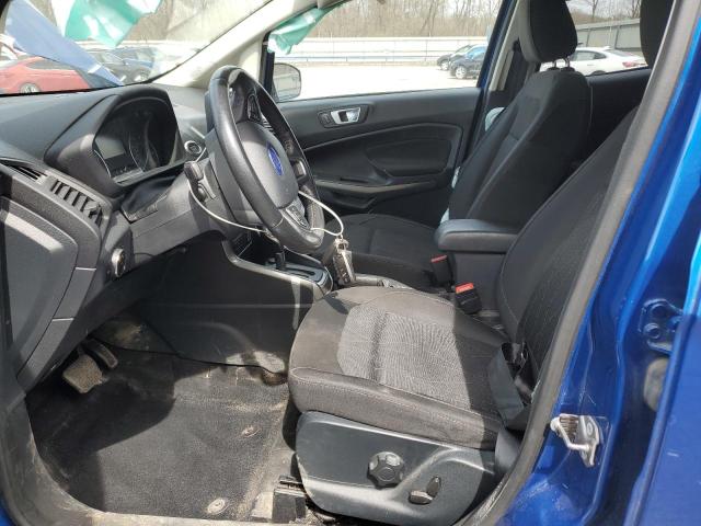 MAJ6P1UL1JC215960 - 2018 FORD ECOSPORT SE Bleu photo 7