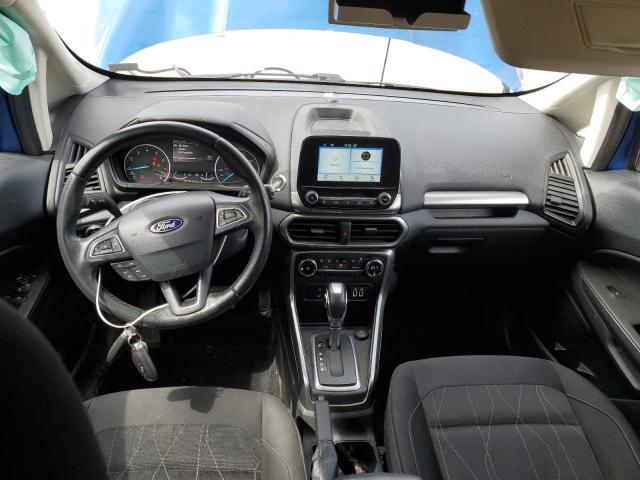 MAJ6P1UL1JC215960 - 2018 FORD ECOSPORT SE BLUE photo 8