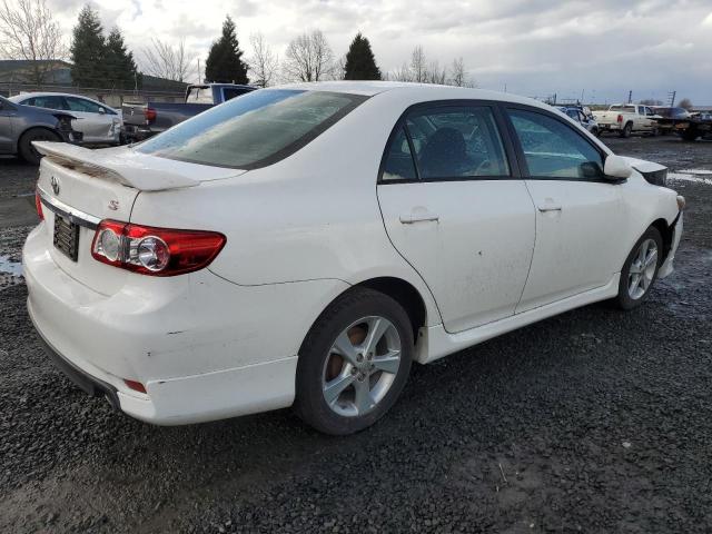 5YFBU4EE0CP006920 - 2012 TOYOTA COROLLA BASE WHITE photo 3