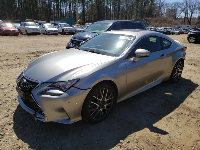 JTHSM5BC9H5002733 - 2017 LEXUS RC 300 GRAY photo 1