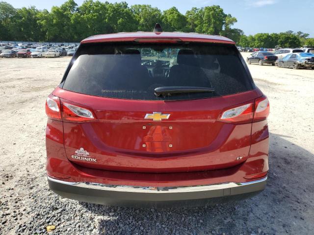 2GNAXKEV4L6103814 - 2020 CHEVROLET EQUINOX LT RED photo 6