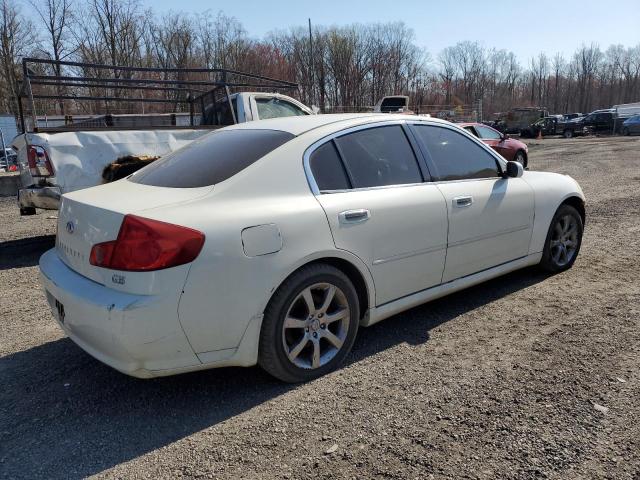 JNKCV51E56M513833 - 2006 INFINITI G35 WHITE photo 3