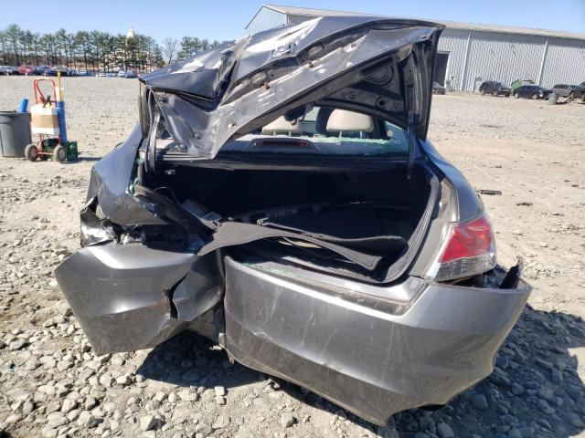 1HGCP26839A057934 - 2009 HONDA ACCORD EXL GRAY photo 6