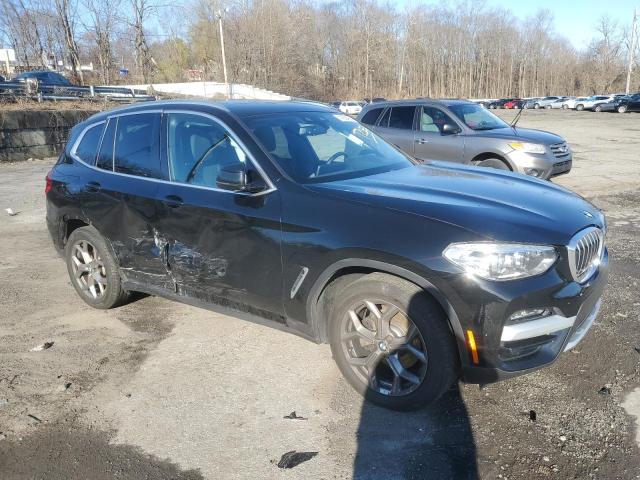 5UXTY5C03M9E71500 - 2021 BMW X3 XDRIVE30I BLACK photo 4