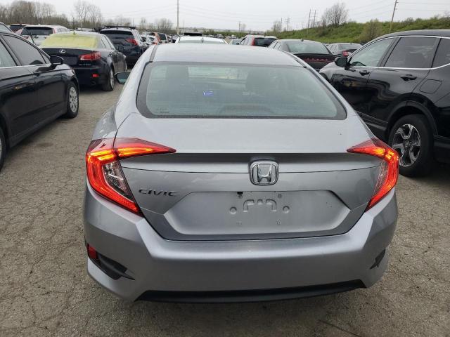 19XFC2F55JE002626 - 2018 HONDA CIVIC LX SILVER photo 6