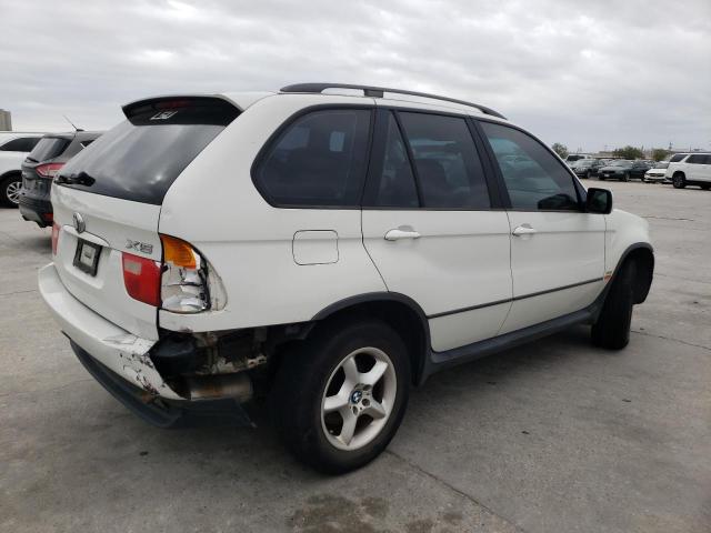 5UXFA53563LV86474 - 2003 BMW X5 3.0I WHITE photo 3