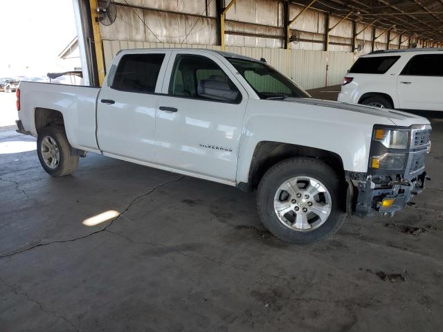 3GCUKREC8EG135295 - 2014 CHEVROLET silverado K1500 LT WHITE photo 4