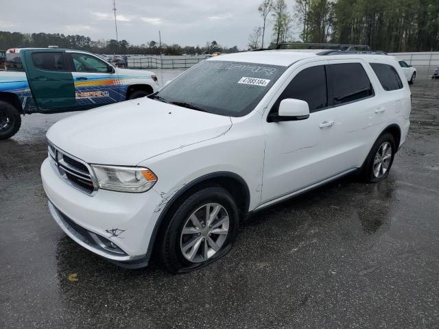 1C4RDHDG5GC301261 - 2016 DODGE DURANGO LIMITED WHITE photo 1