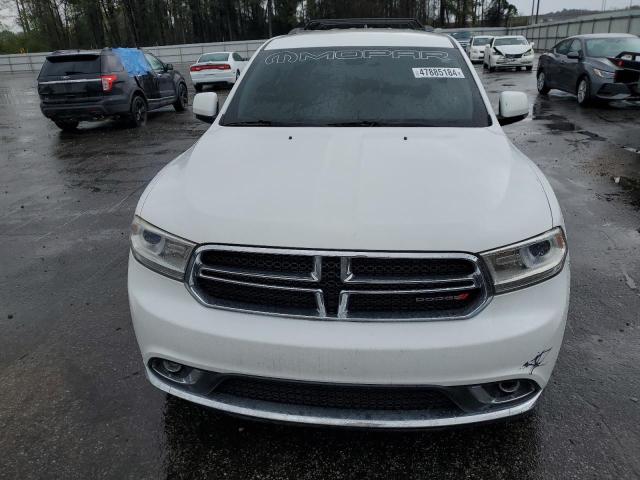 1C4RDHDG5GC301261 - 2016 DODGE DURANGO LIMITED WHITE photo 5