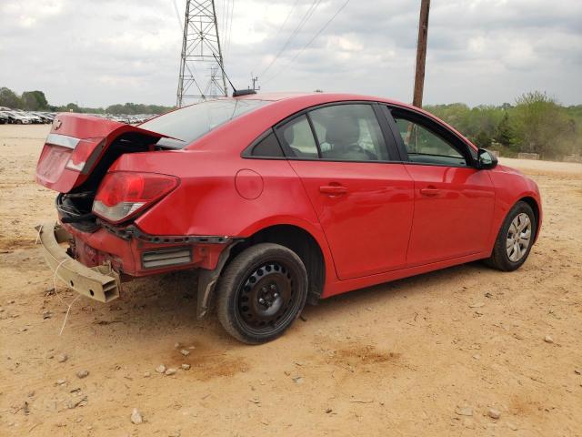 1G1PC5SH6G7152526 - 2016 CHEVROLET CRUZE LIMI LS RED photo 3