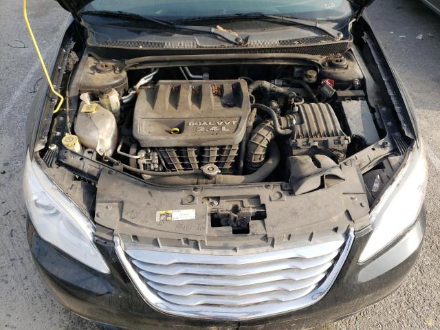 1C3CCBAB3EN212647 - 2014 CHRYSLER 200 LX BLACK photo 11