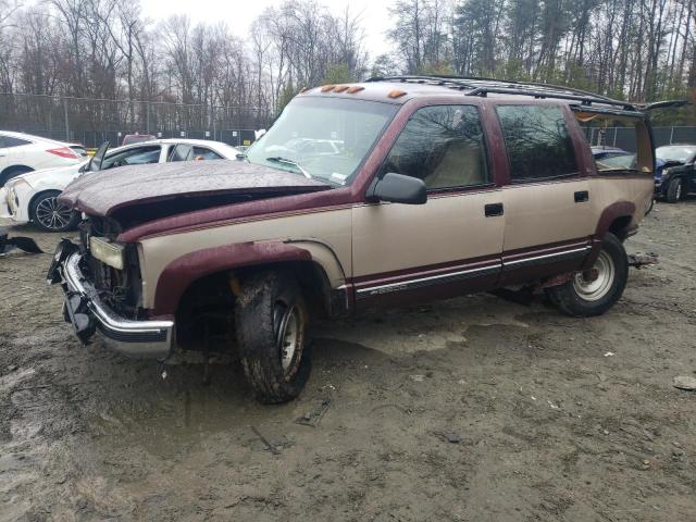 1GNGK26NXNJ338442 - 1992 CHEVROLET SUBURBAN K2500 TWO TONE photo 1