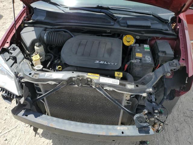 2C4RC1BG8FR525093 - 2015 CHRYSLER TOWN & COU TOURING 栗色 照片 12