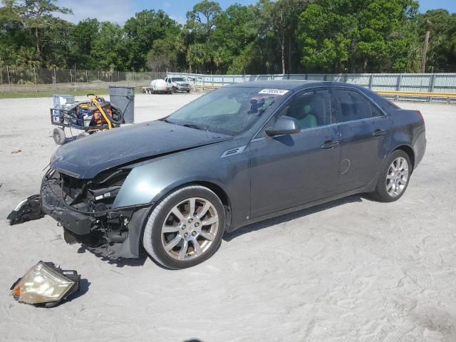 1G6DV57V680216435 - 2008 CADILLAC CTS HI FEATURE V6 GRAY photo 1