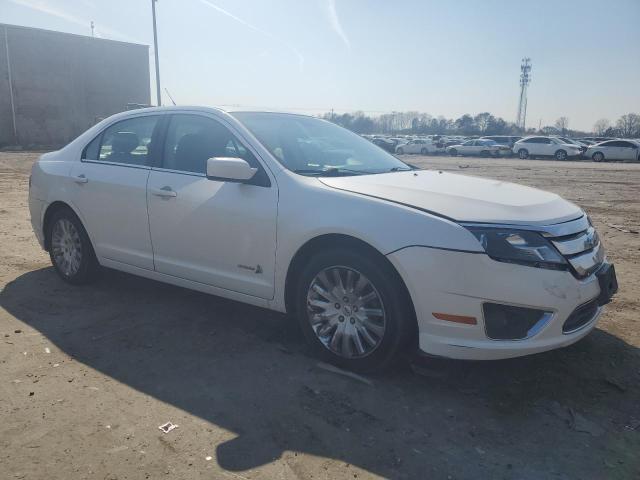 3FADP0L37BR207657 - 2011 FORD FUSION HYBRID WHITE photo 4