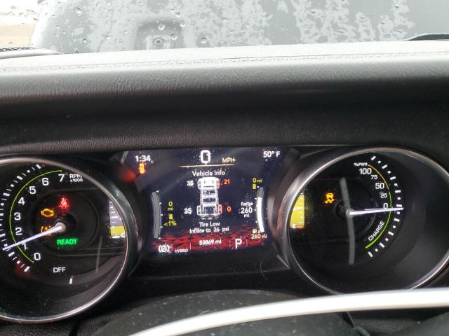 1C4JJXP68MW767277 - 2021 JEEP WRANGLER U SAHARA 4XE BLACK photo 9