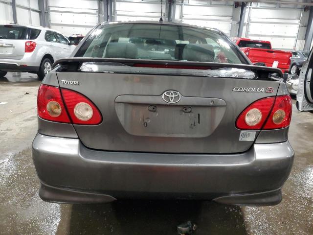 2T1BR32E16C690932 - 2006 TOYOTA COROLLA CE GRAY photo 6