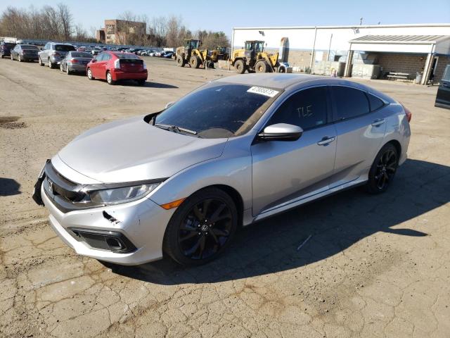 2HGFC2F84KH537920 - 2019 HONDA CIVIC SPORT 银色 照片 1