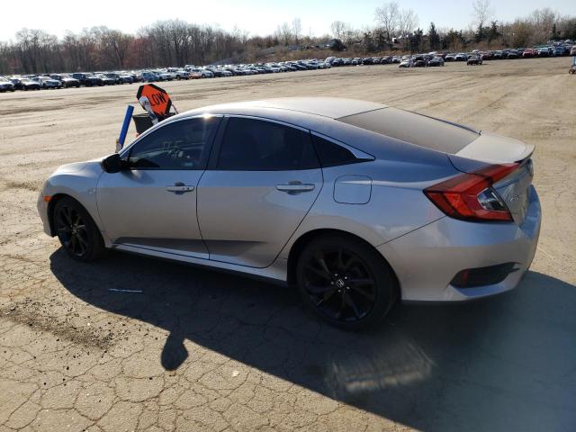 2HGFC2F84KH537920 - 2019 HONDA CIVIC SPORT 银色 照片 2