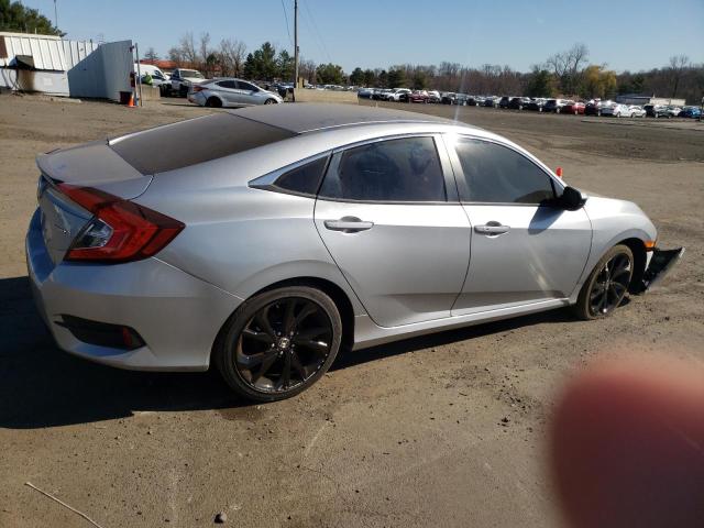 2HGFC2F84KH537920 - 2019 HONDA CIVIC SPORT 银色 照片 3