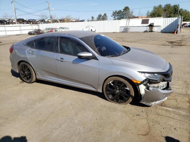 2HGFC2F84KH537920 - 2019 HONDA CIVIC SPORT 银色 照片 4