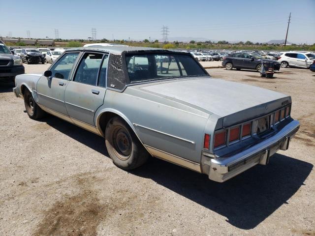 1G1BN69H2FX161108 - 1985 CHEVROLET CAPRICE CLASSIC TEAL photo 2