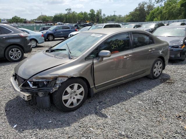 2HGFA16598H353295 - 2008 HONDA CIVIC LX GOLD photo 1