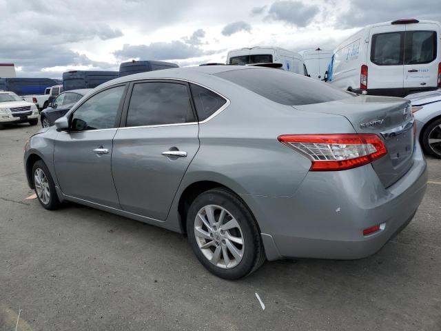 3N1AB7APXEY275054 - 2014 NISSAN SENTRA S GRAY photo 2