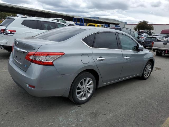 3N1AB7APXEY275054 - 2014 NISSAN SENTRA S GRAY photo 3