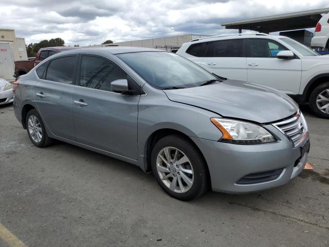 3N1AB7APXEY275054 - 2014 NISSAN SENTRA S GRAY photo 4