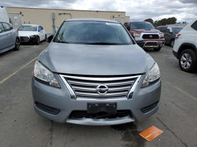 3N1AB7APXEY275054 - 2014 NISSAN SENTRA S GRAY photo 5