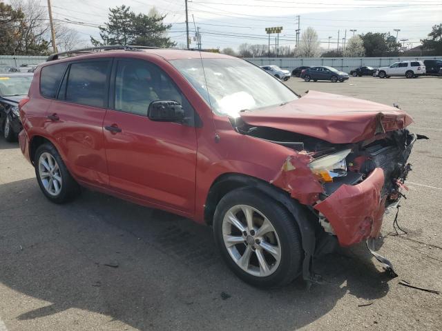 JTMBD33V476043947 - 2007 TOYOTA RAV4 RED photo 4