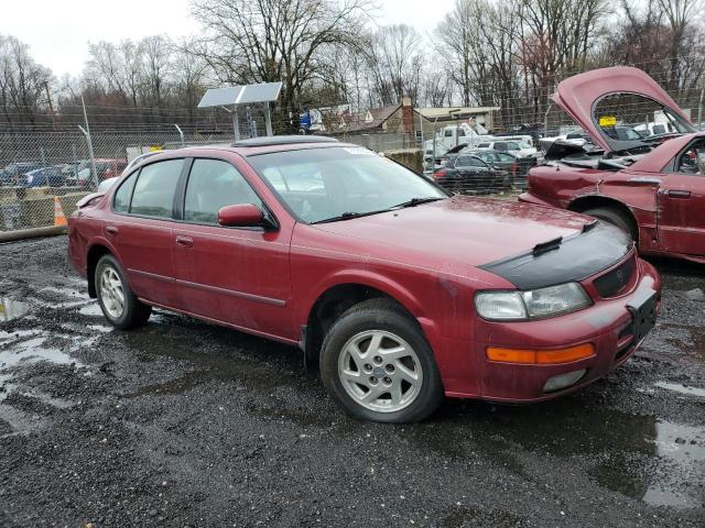 JN1CA21D9TT101552 - 1996 NISSAN MAXIMA GLE RED photo 4