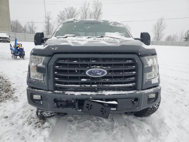 1FTEW1EP4GFB72619 - 2016 FORD F150 SUPERCREW GRAY photo 5