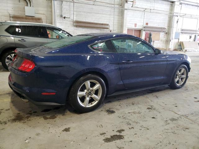 1FA6P8TH4J5142156 - 2018 FORD MUSTANG BLUE photo 3