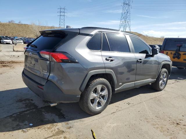 4T3RWRFV4PU104042 - 2023 TOYOTA RAV4 XLE GRAY photo 3